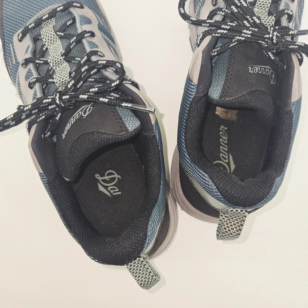 Danner Run Time Composite Toe Sneakers, Black Gray Teal Women's 10 M